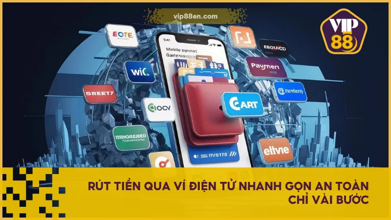 Hướng Dẫn Rút Tiền VIP88 Đơn Giản Và Hiệu Quả Nhất 4 Rút tiền qua ví điện tử nhanh gọn an toàn chỉ vài bước