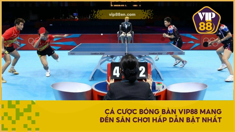 Cá Cược Bóng Bàn VIP88 - Thú Vui Giải Trí Từ Thể Thao 2 Cá cược bóng bàn VIP88 mang đến sân chơi hấp dẫn bật nhất