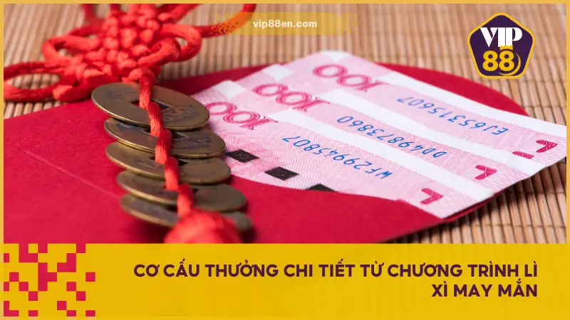 Lì Xì May Mắn Nổ Lộc Đầu Năm Cực Hấp Dẫn Tại VIP88 3 Phần thưởng được phân bổ ngẫu nhiên dựa trên thuật toán quay số thông minh