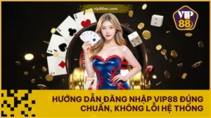 Hướng Dẫn Đăng Nhập VIP88 Đúng Chuẩn, Không Lỗi Hệ Thống
