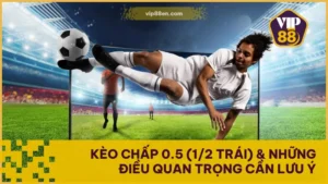 Kèo Chấp 0.5 (1/2 Trái) & Những Điều Quan Trọng Cần Lưu Ý