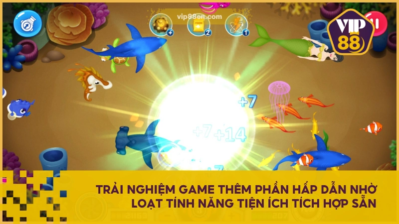 Bắn Cá Ăn Xu Đỉnh Cao Game Đổi Thưởng Hàng Đầu 2025 5 Trải nghiệm game thêm phần hấp dẫn nhờ loạt tính năng tiện ích tích hợp sẵn
