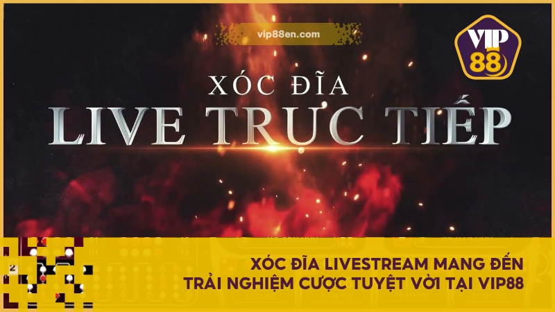 Xóc Đĩa Live VIP88 - Trải Nghiệm Giải Trí Trực Tiếp Hấp Dẫn 2 Xóc Đĩa Livestream mang đến trải nghiệm cược tuyệt vời tại VIP88